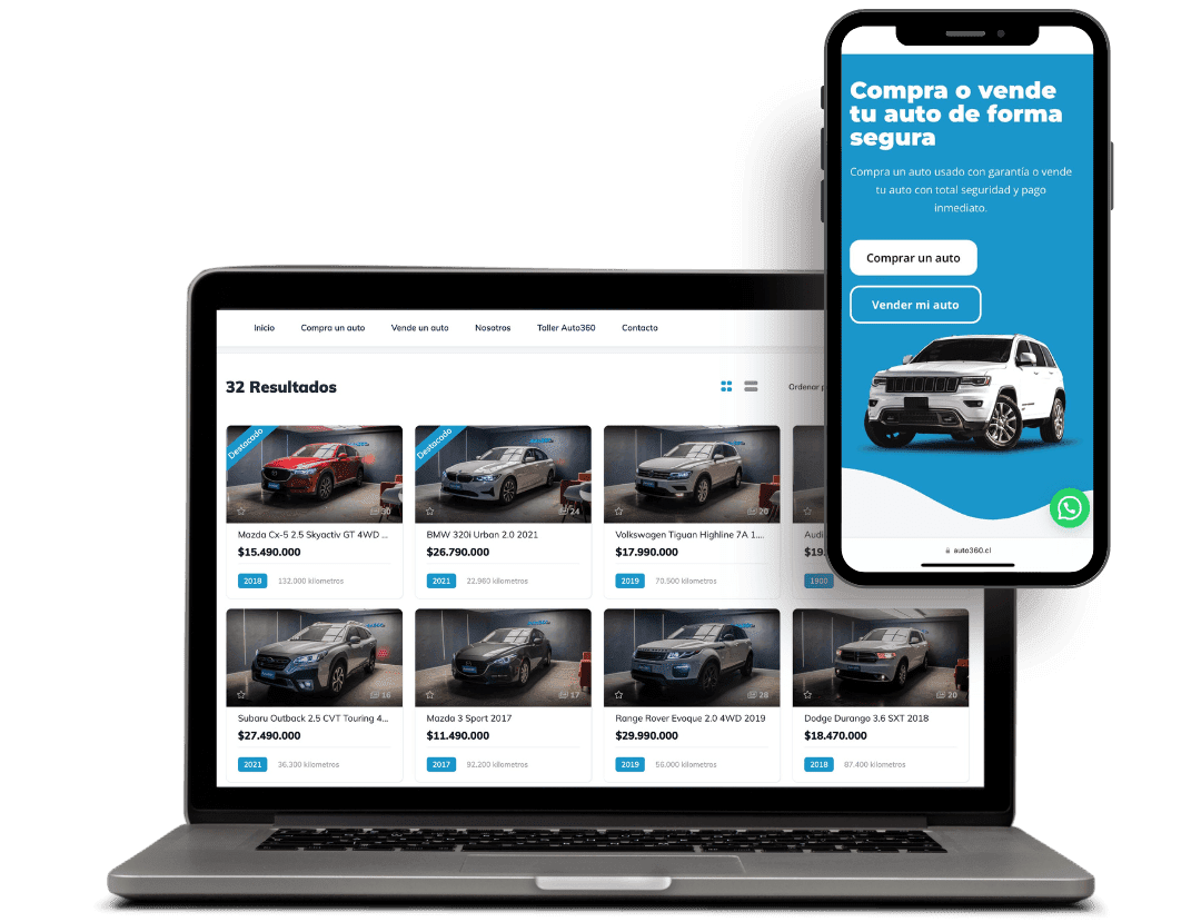 Resultados de desarrollo web
